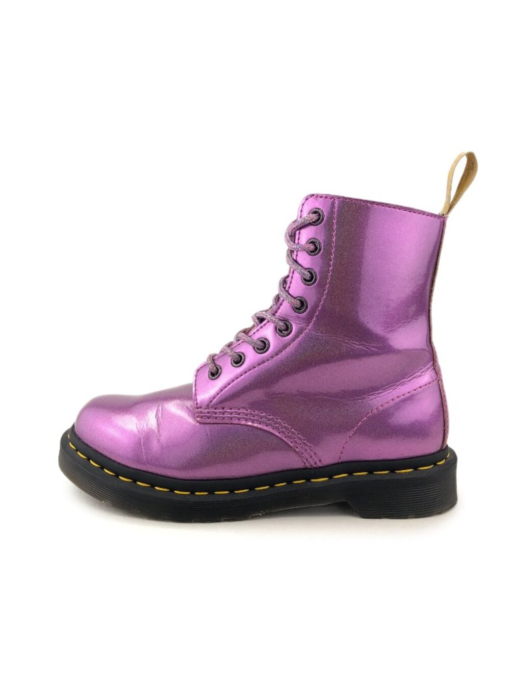 Dr. Martens Vegan 1460 Pascal Iridescent Ankle Boots 7